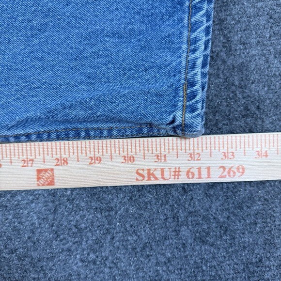 Vintage Levi's Orange Tab Jeans Womens 30 (Fits 28x32) Blue Straight Leg Denim‎ - Picture 13 of 16